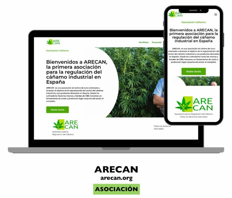 Página web para asociaciones hecha por growseo