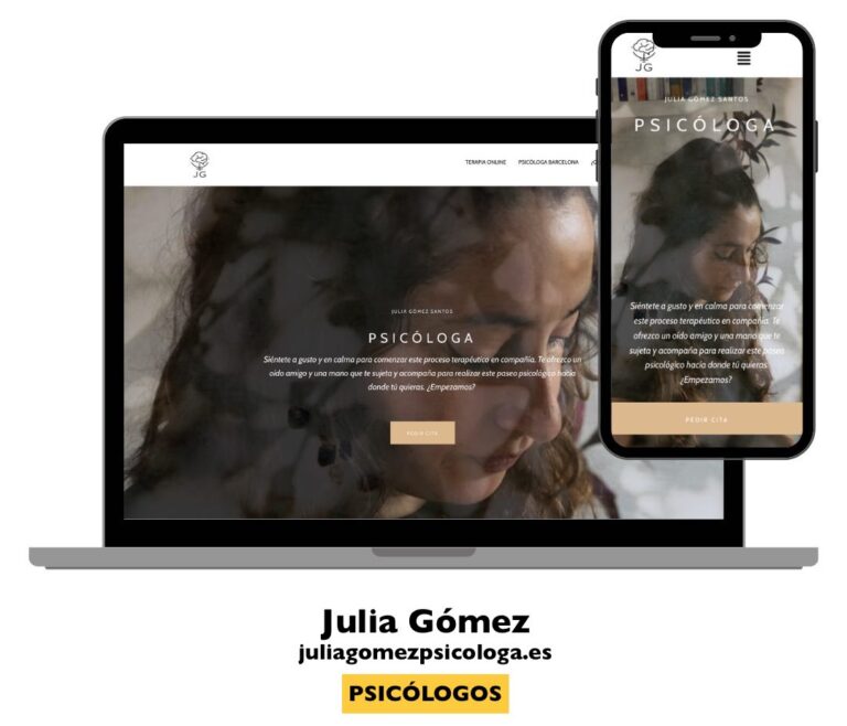 paginas web para psicólogos hecha por growseo